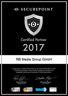 Partnerzertifikat Certified Partner 2017