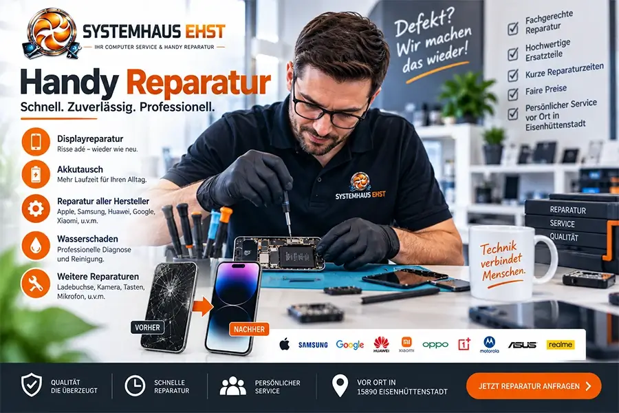 Handy Werkstatt Diehlo für Smartphone Reparaturen