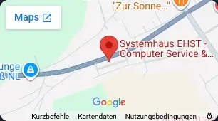 Karte – Standort Systemhaus EHST in Eisenhüttenstadt