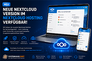 Neue NextCloud Version verfügbar