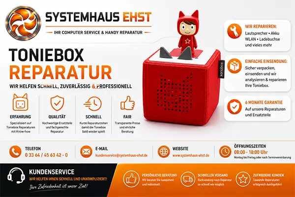 Absofort Tonie Box Reparatur Verfügbar