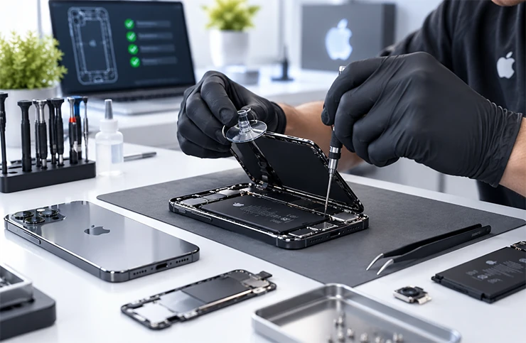 Apple iPhone 18 Pro Max (A3717) Reparatur Service in 15890 Eisenhüttenstadt