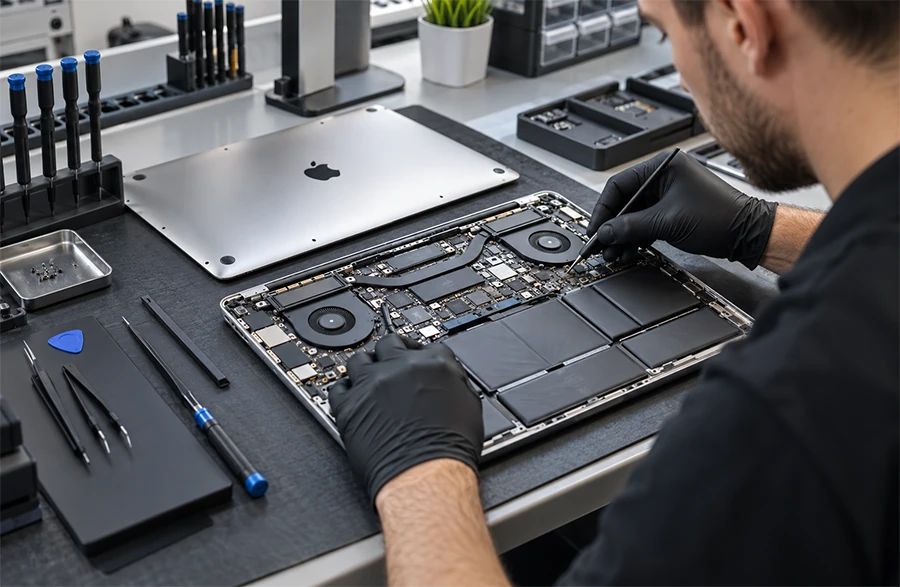 Apple MacBook Reparatur Service beim Systemhaus EHST