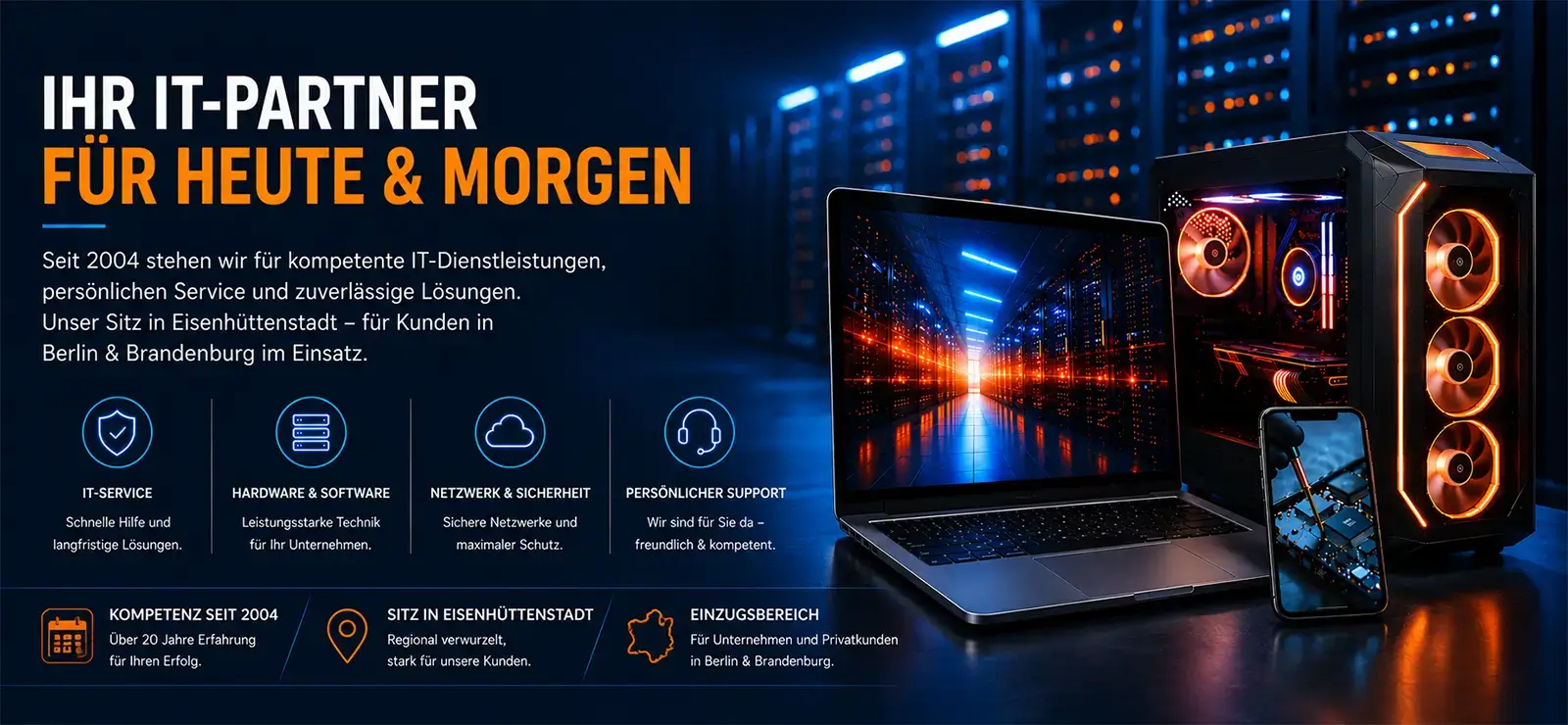 Systemhaus EHST – Computer, Notebook, Server, Smartphone, Drucker und IT-Service