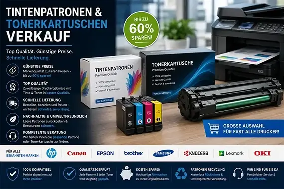 Tintenpatronen & Tonerkartuschen Verkauf